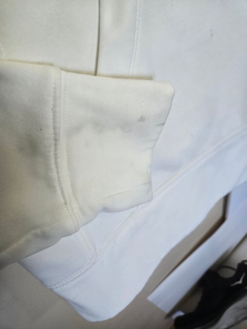 Ladies North Face Logo White Slim Fit Pullover Size Medium Outdoors Premium - Picture 5 of 7